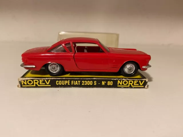 Norev Plastique Ancienne Fiat Coupé 2300 S N" 80-  / Idem Minialuxe / Gégé Jep