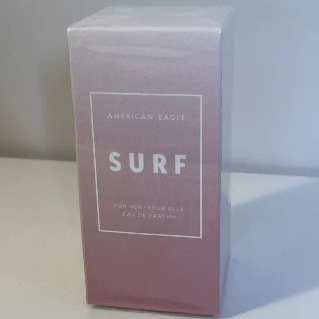 American Eagle SURF FOR HER Eau de Parfum Spray 1.7 Fl Oz. Factory Sealed.