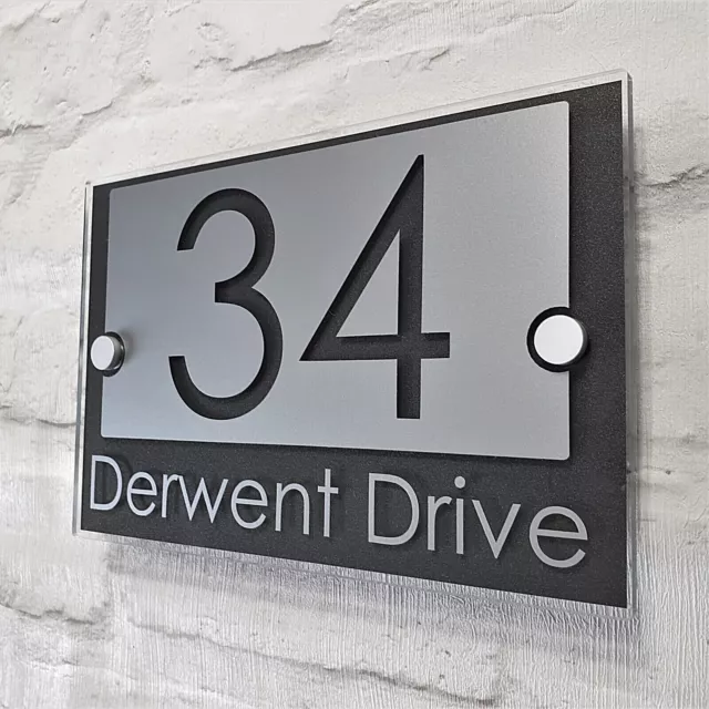 Personalised House Number Signs | Personalised Address Plaques