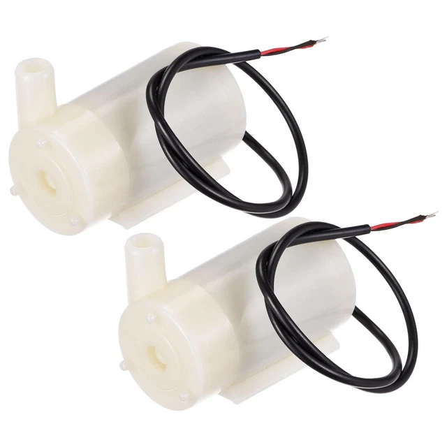 Micro Submersible Mini Eau Pompe DC 3V Horizontal pour Plante Arrosage Set 2