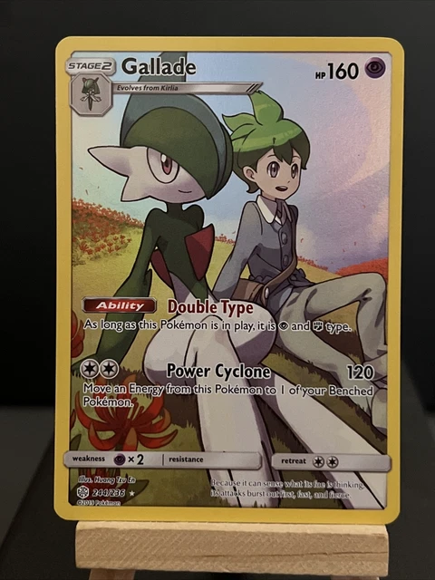 Pokemon Card Gallade 244/236 Cosmic Eclipse Secret Rare Near Mint