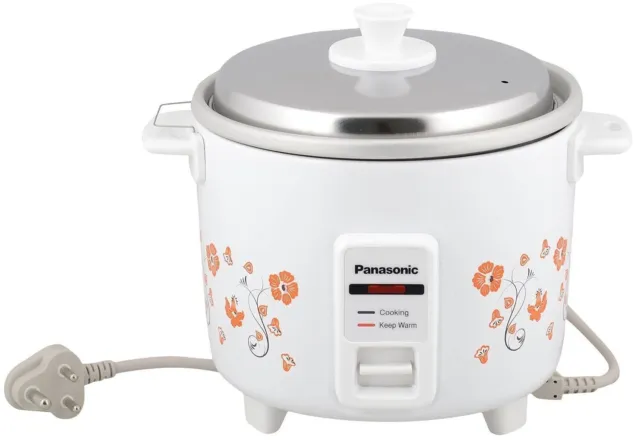 Panasonic SR-WA10H(E) 1L Automatic Cooker Warmer Electric Rice Cooker (White)