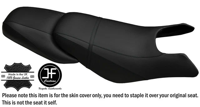 Style 2 Black Custom For Seadoo Gtx Gti 97-01 Front Rear Vinyl Seat Cover
