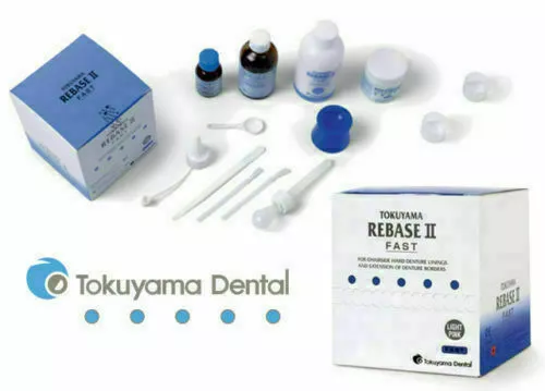 Tokuyama Rebase II Fast Dental Chairside Hard Denture Reline Material