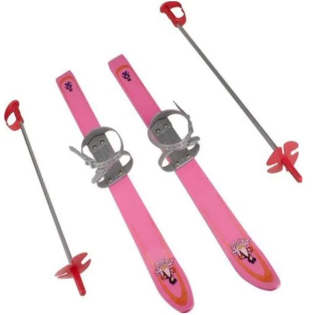 KINDER SKI-SET 76 cm "Pink/ rosa" Baby Ski LERNSKI Babyski Skier