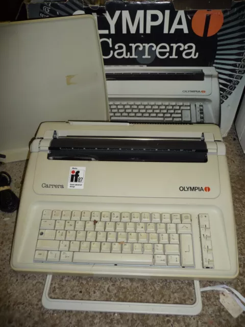 Typewriter electric OLYMPIA CARRERA excellent  - one of the best