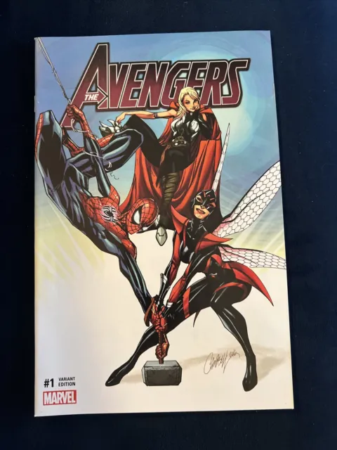 Avengers #1 J Scott Campbell Exclusive Spider-Man