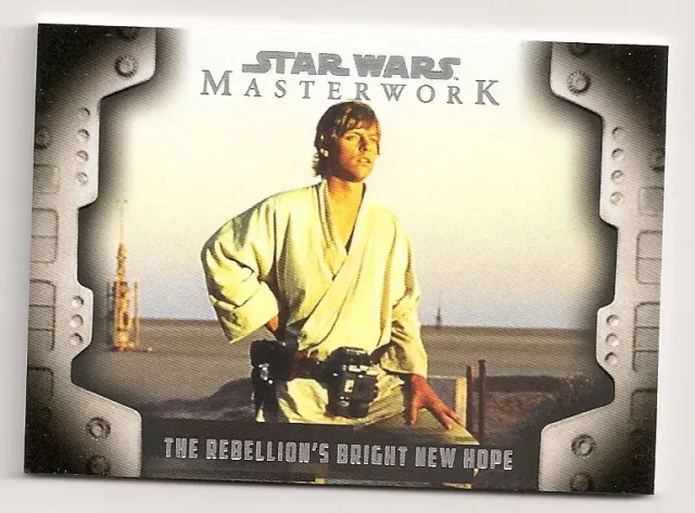 2017 Star Wars Masterwork Evolution Of The Rebel Alliance #Lp-5 Luke Skywalker