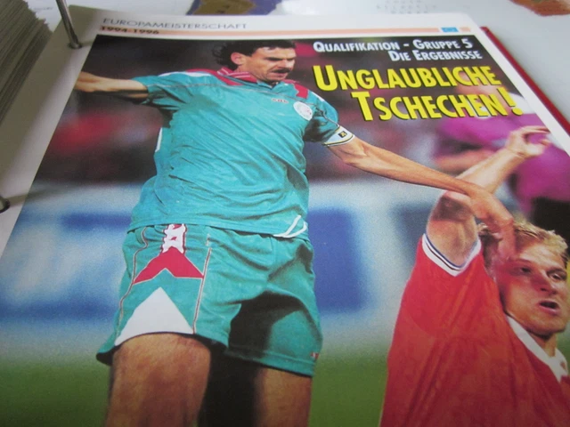 FUSSBALL 10 EUROPAMEISTERSCHAFT 19941996Gruppe 5 Die Ergebnisse EUR 3