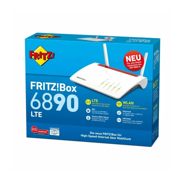 AVM FRITZ!BOX 6890 LTE V2 Modem Router (20002817) - NEU & OVP - DE ...