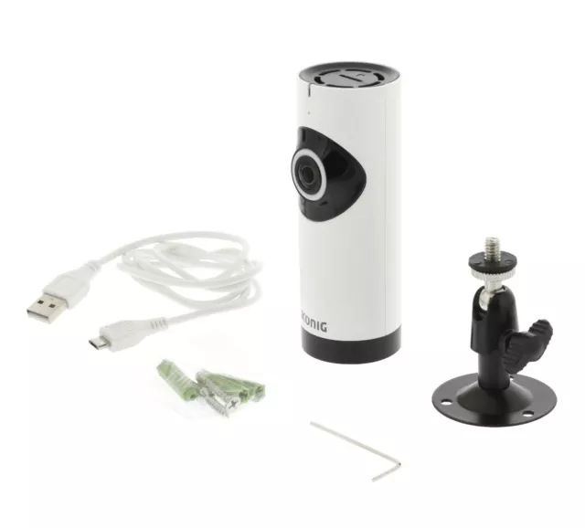 Caméra Fisheye IP 180° Avec MICROSD Microphone Audio HD Wifi 2