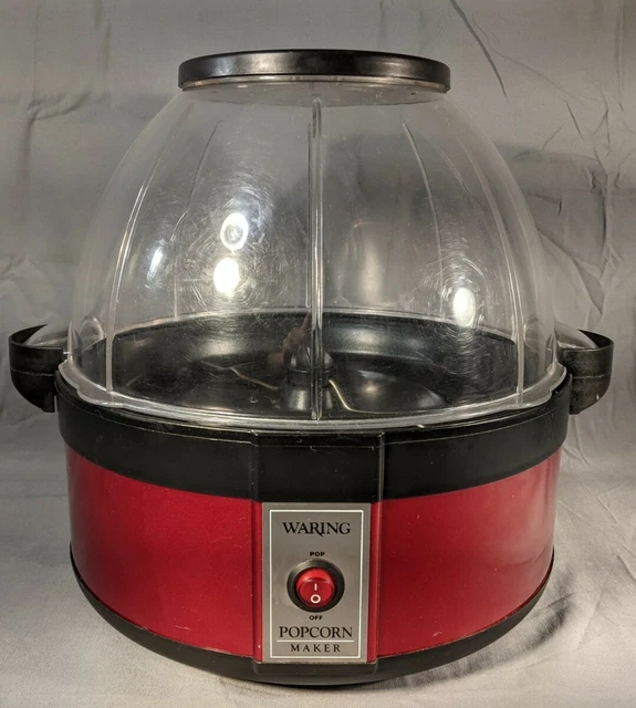 Waring Pro Popcorn Maker WPM10 Professional Popcorn Machine Tested And Works