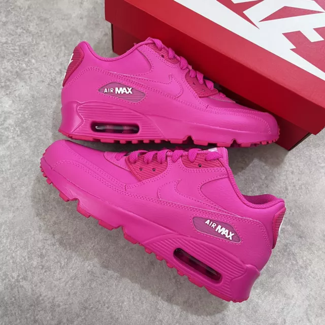 Nike Air Max 90 WMNS rosa fucsia, taglia UK 4. Nuovissimo in scatola. Spedizione veloce✅