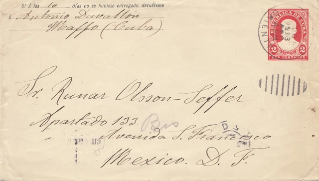 1913: Letter To Mexico