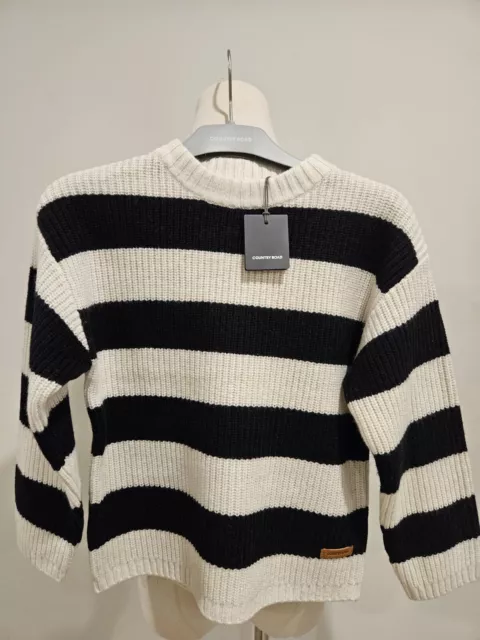 Country Road Girls Boys  Stripe Wool Jumper Knit Size 4 Bnwt $79 Great Gift !