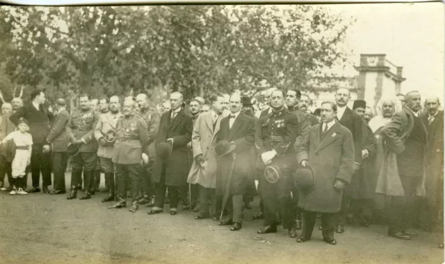 ALGERIE Blida - Cérémonie aux monuments aux morts militaires - PHOTO 1928