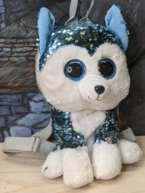 MOCHILA ESCOLAR REVERSIBLE de lentejuelas TY Beanie Boos 2018