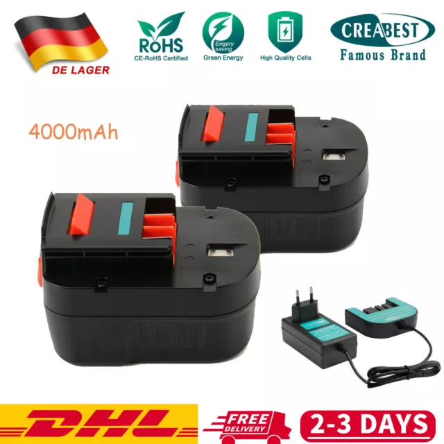 4000mAh Ni-MH 12V Akku/Ladegerät Für Black&Decker A12 A1712 FS120B HPB12 HP12KD