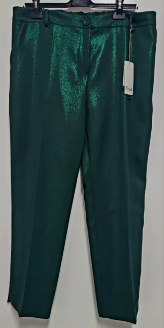 Pantalone Kitana Pants -Kitana Donna Curvy Style- Verde Green - taglia 50 -Nuovo