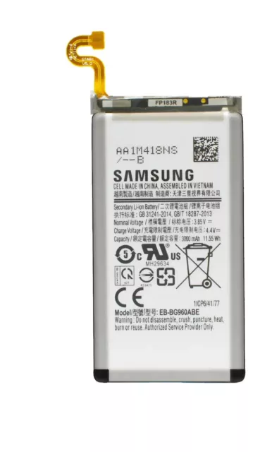 Genuine Samsung Galaxy S9 Replacement Battery EB-BG960ABE 3000mAh