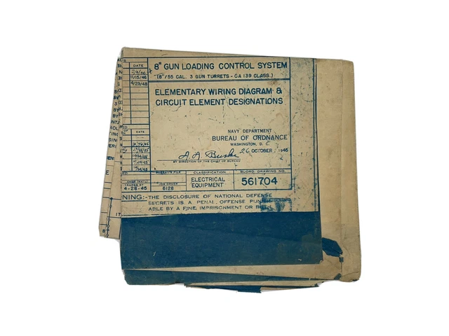 8”/55 cal gun control system