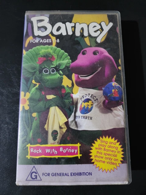 BARNEY - ROCK With Barney - VHS $18.12 - PicClick CA