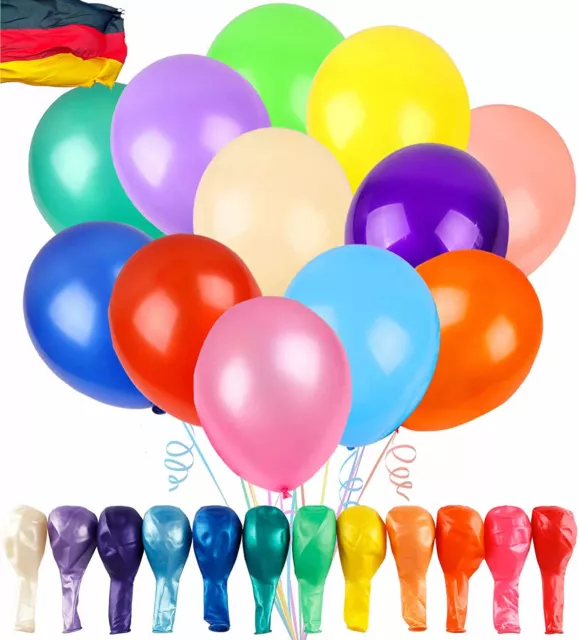 LUFTBALLONS SONDERPOSTEN 10-10000 St Bio Ballons Deko Kindergeburtstag Party Ø23