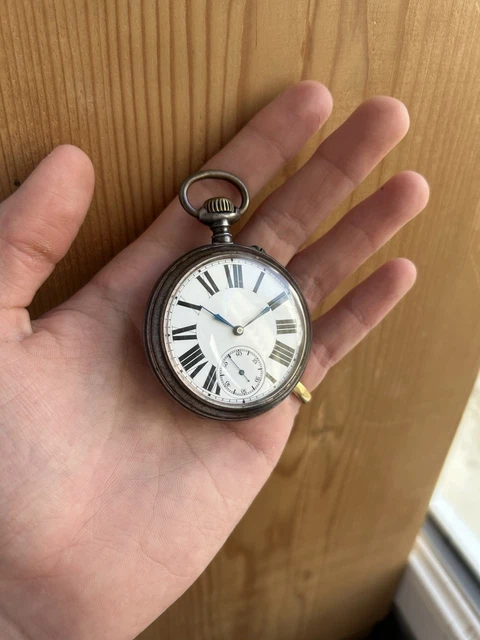 Verre De Montre De Gousset (poche) - Diamètre 55.5 Mm - Neuf Sans Marque