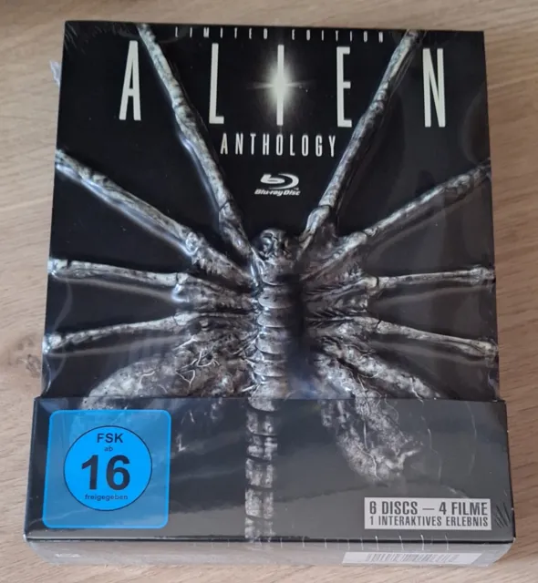 Alien Anthology - Facehugger Edition im Relief-Schuber Limited Edition Blu-ray