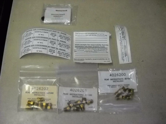 Texas Furnace 7026300 Lp Kit For 80% Haier & Fedders 1253