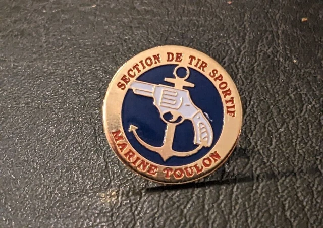 B PINS INSIGNE Militaire Section de Tir Sportif Marine Nationale de ...