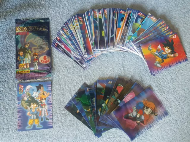 Cartes Dragon Ball GT Serie 2 Full Set 140/140 Checklist + booster Panini DBZ IT