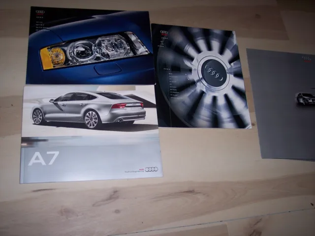 Audi 2004.2004 & 2011 sales brochure lot of 3 A1