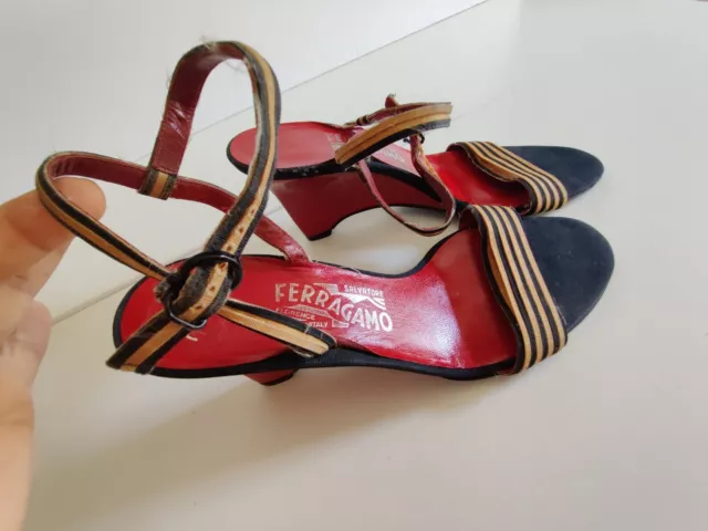 SALVATORE FERRAGAMO SHADE Women Shoes Size 6/6.5 Pre-owned $58.95 ...