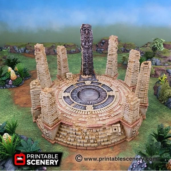 KRONOS OCCULUS RUINS By Printable Scenery 3D Printed Tabletop RPG kronos-occulus-ruins-by-printable-scenery-3d-printed-tabletop-rpg