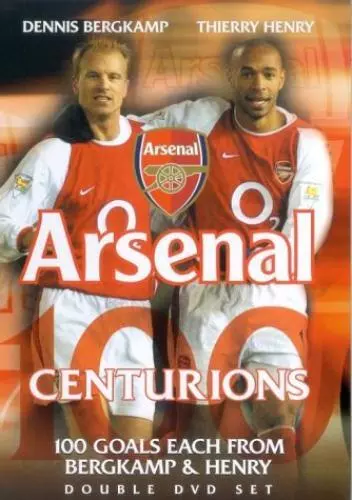 Centurions - 100 Goals of Dennis Bergkamp/Thierry Henry DVD (2003) Arsenal FC