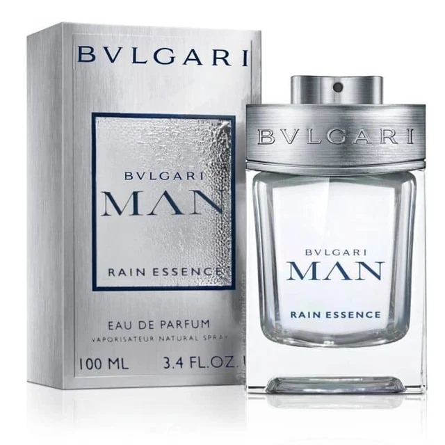 Bulgari Man Rain Essence Eau De Parfum Profumo Uomo Edp 100 ML Nuovo Sigillato