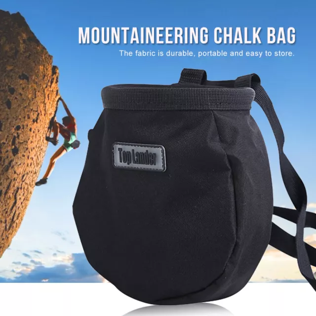 Outdoor Rock Climbing Addict Chalk Bag Magnesium Powder Bag Adjustable Belt