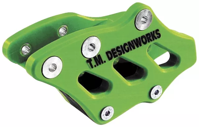 TM Design Works Factory Edition 1 Rear Chain Guide Green RCG-KX2-GR