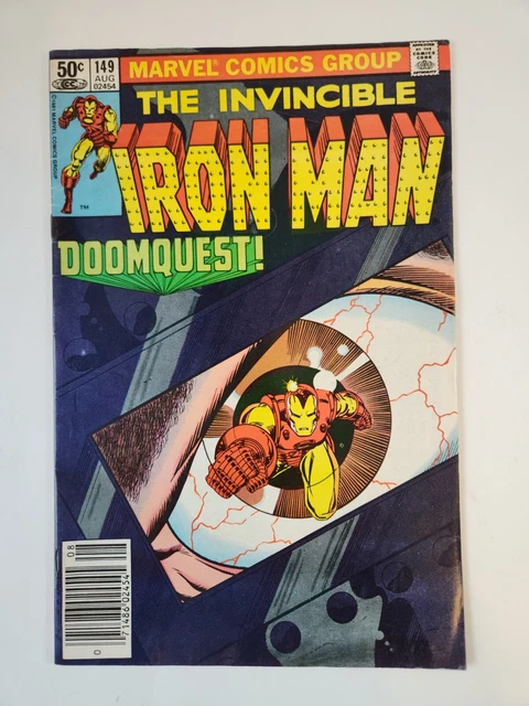 Iron Man #149 Dr. Doom Key Marvel Comic. Free Iron Man #133 Ant-Man & Hulk. Fn+