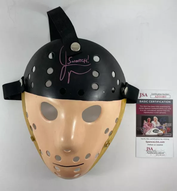 Jason Mewes Signed Jay and Silent Bob 13X Hockey Mask Autograph Clerks JSA COA