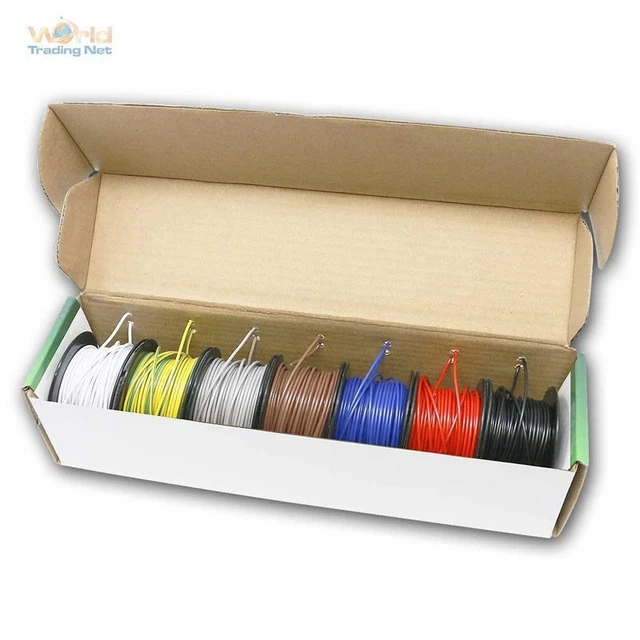 Galon Cœur Unique 0, 25mm², 7 Bobine Â 10m, Schaltlitzen/Câble Gamme Flexible