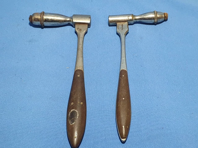 2x alte Hammer Handinstrumente Hauptner - u.a Veterinärmedizinisches Instrument