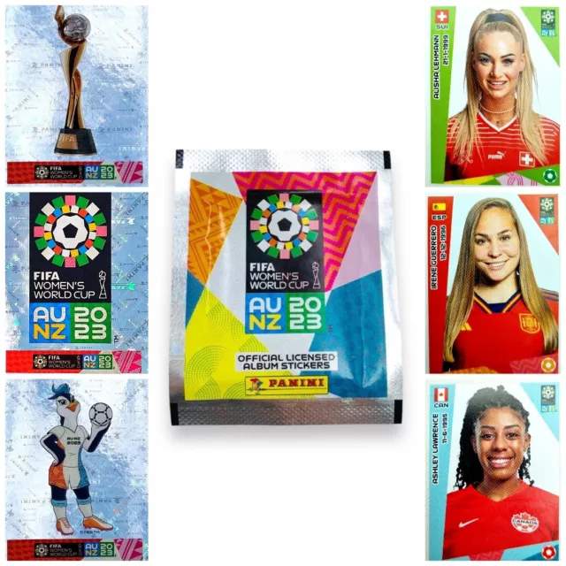 Panini - 2023 World Cup - FIFA Woman's World CUP 2023 - [1] Choose Stickers 1-191
