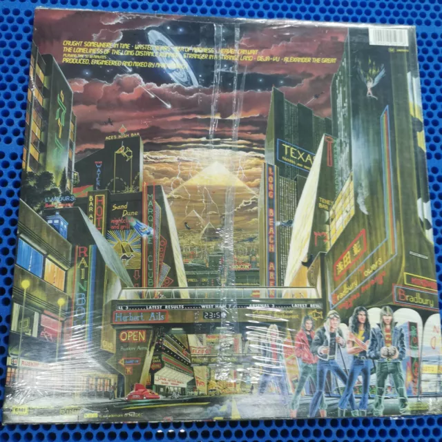 MAI APERTO Iron Maiden - Somewhere In Time 1986 - Lp vinile 33 giri Vinyl - EMI
