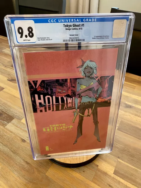 Image Comics 2015 Tokyo Ghost 1 CGC 9.8 Variant 1st App Debbie Decay on Cover 🏅