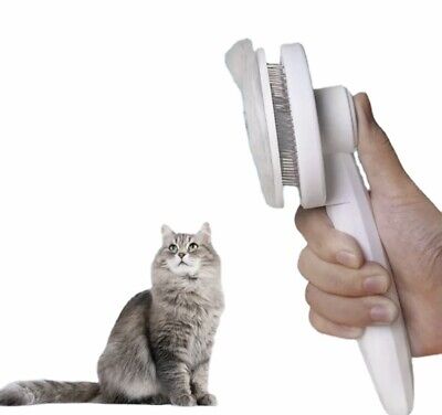Dog Cat Shedding Brush Grooming Comb Slicker Pet Massage Hair Remover Tool