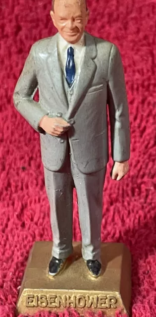 Marx President America 3" Miniature Figure 1960s Figurine Toy Eisenhower