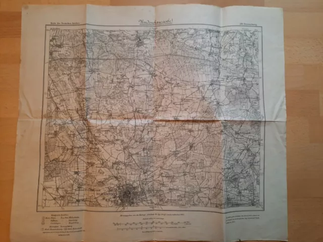 Karte von Braunschweig 1903