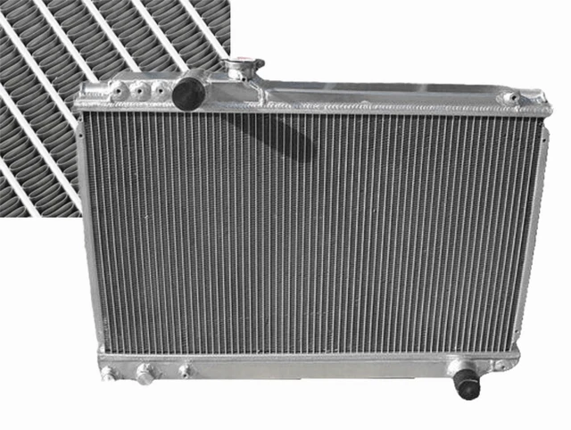 Aluminium Radiateur Pour TOYOTA SUPRA MK3 SOARER MZ20 7MGTE 1986-1992 1991 MT